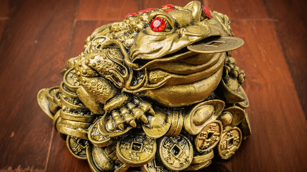 Sapo da fortuna.