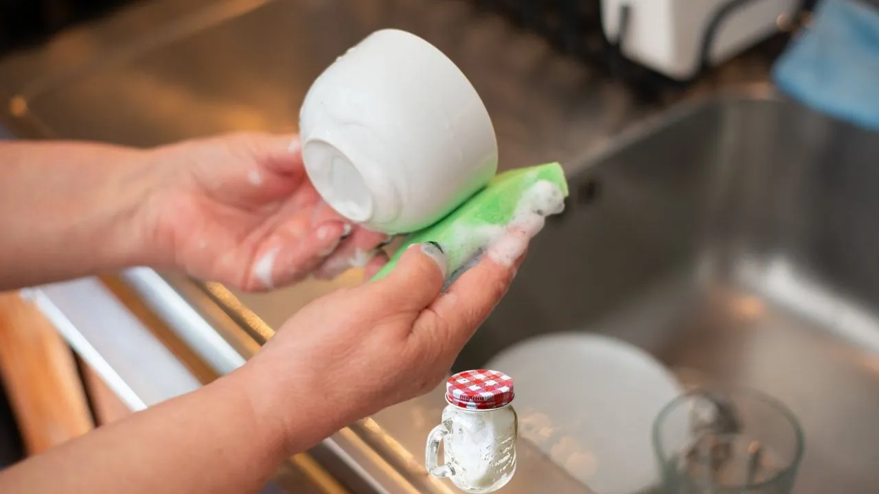 Por que há pessoas colocando sal na esponja da cozinha?