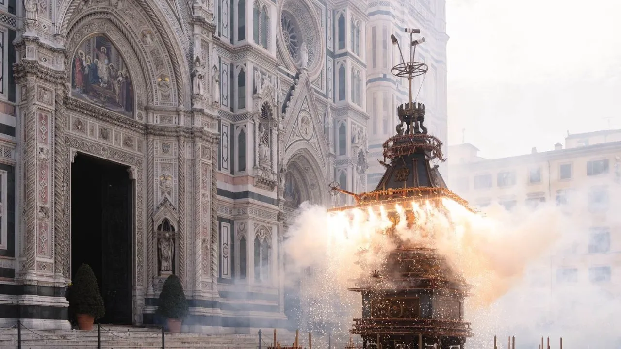 Páscoa em Florença.