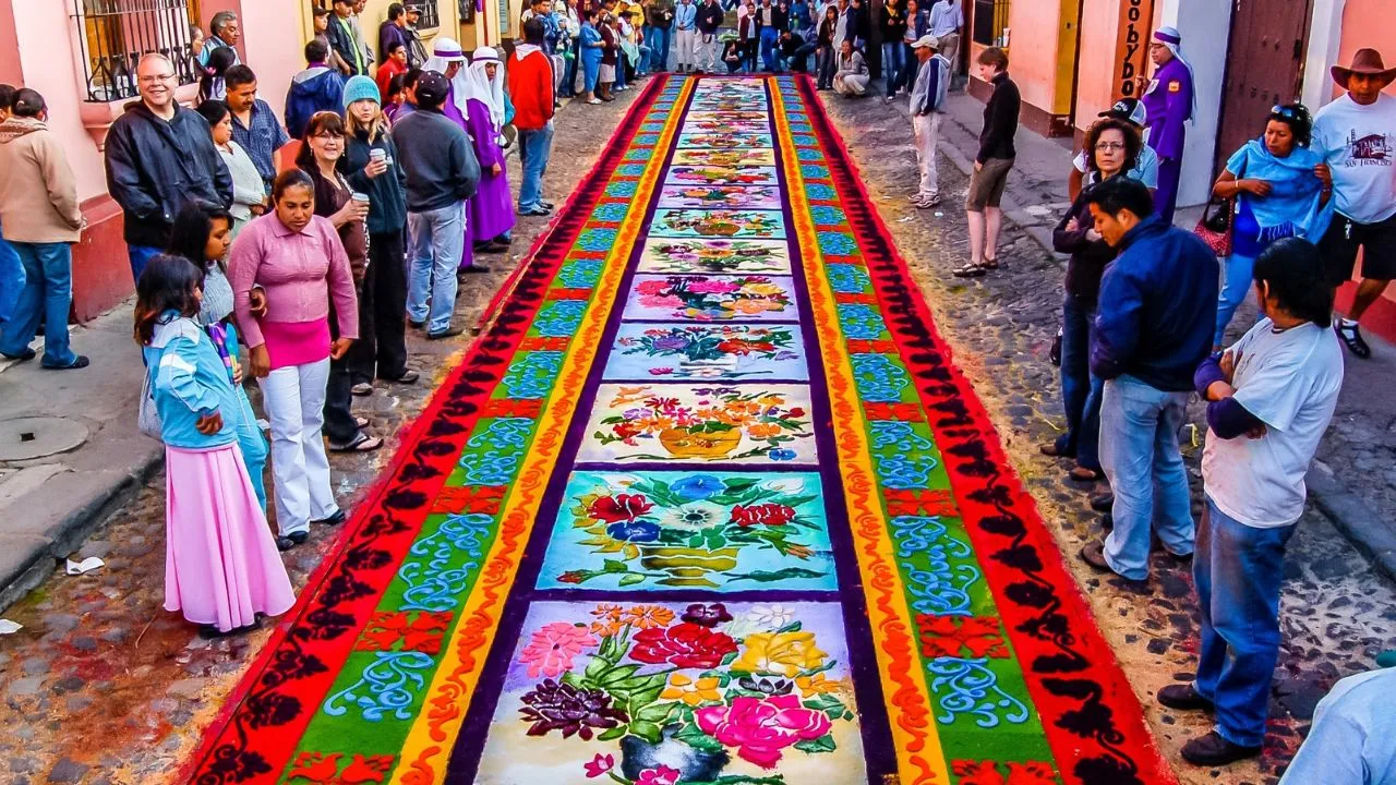 Costume de Páscoa na Guatemala.