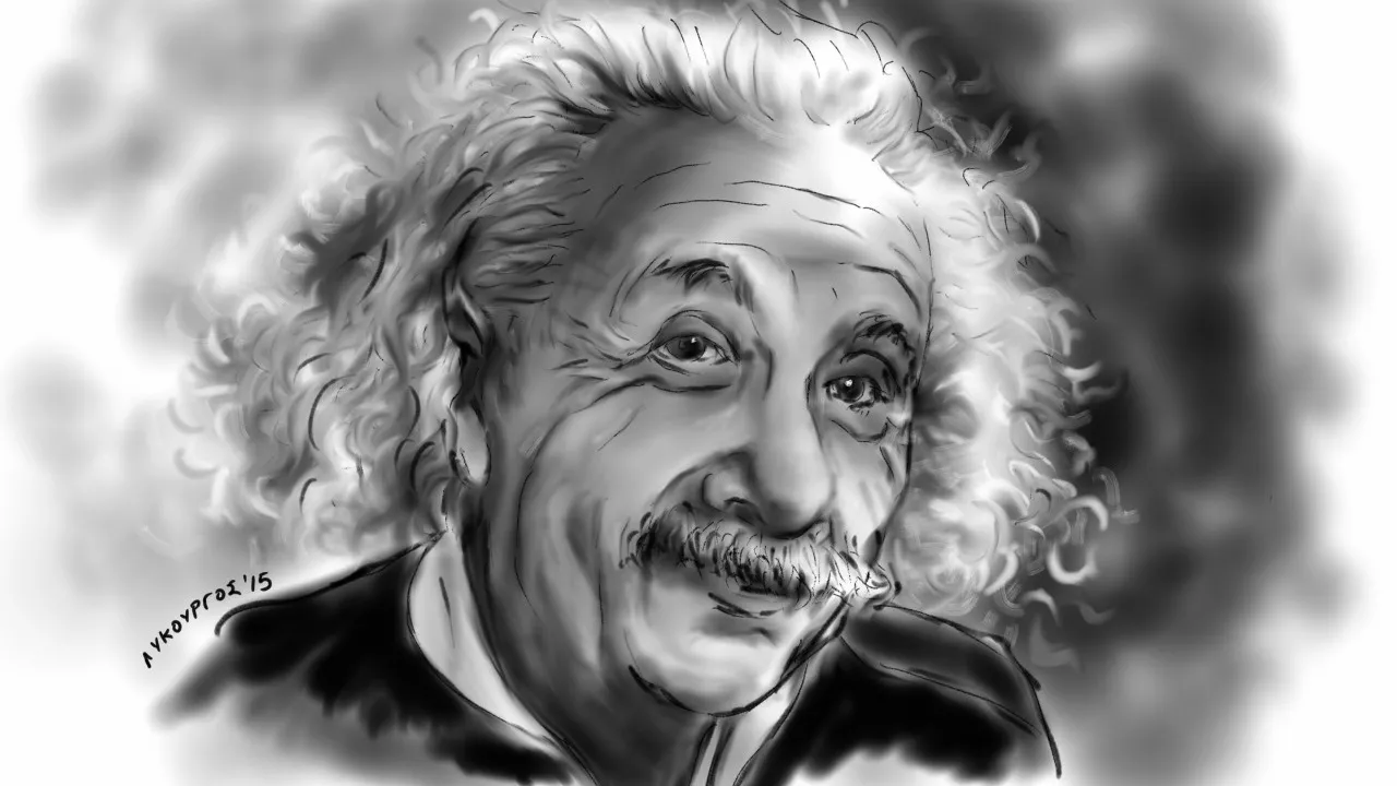 Hábito de sonhar acordado de Albert Einstein.