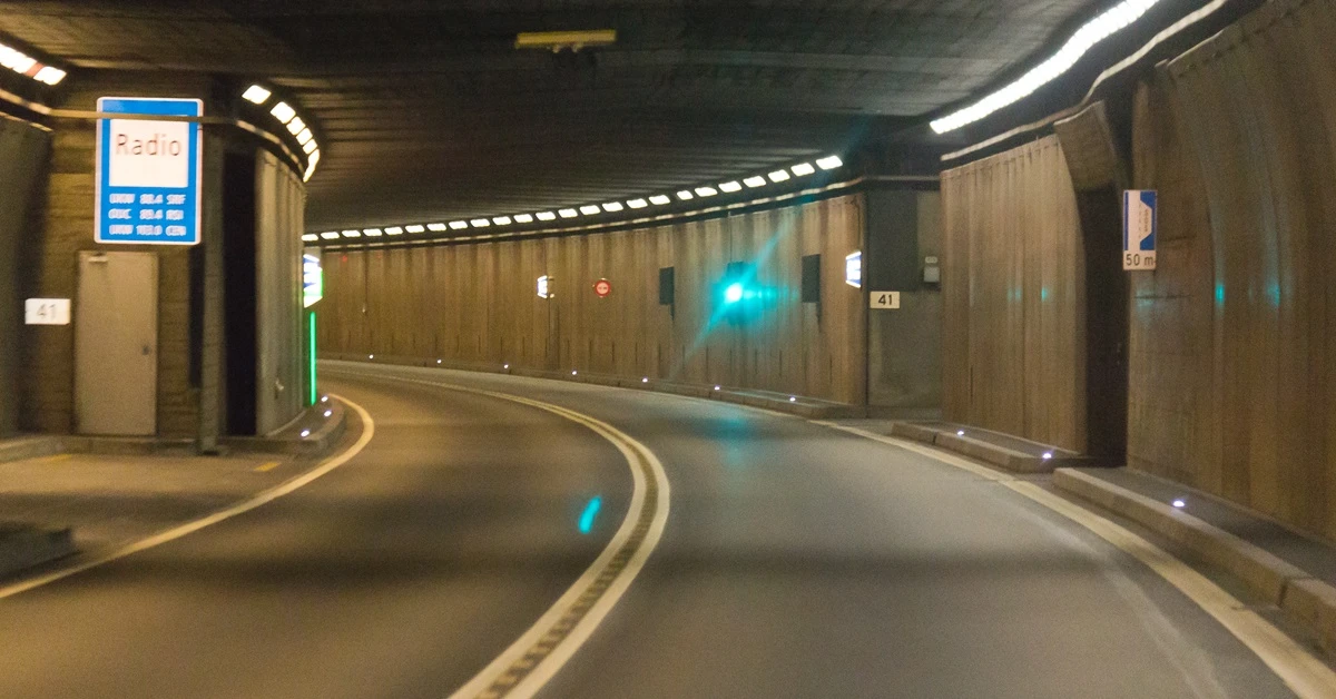 Maior túnel do mundo.