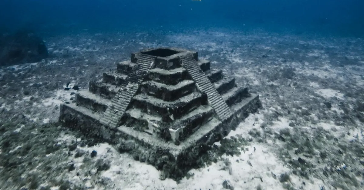 Pirâmide de 30 metros no fundo do mar é encontrada e intriga cientistas