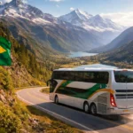 A maior viagem de ônibus do Brasil.