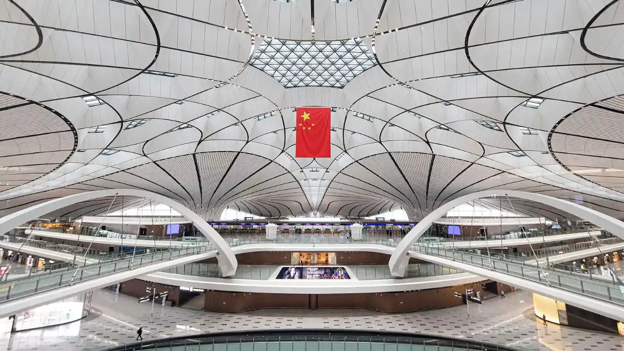 O maior aeroporto do mundo.